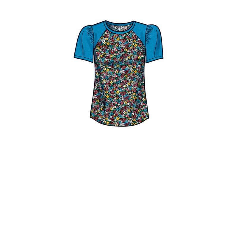 Patron Simplicity 9645.A - Haut en tricot