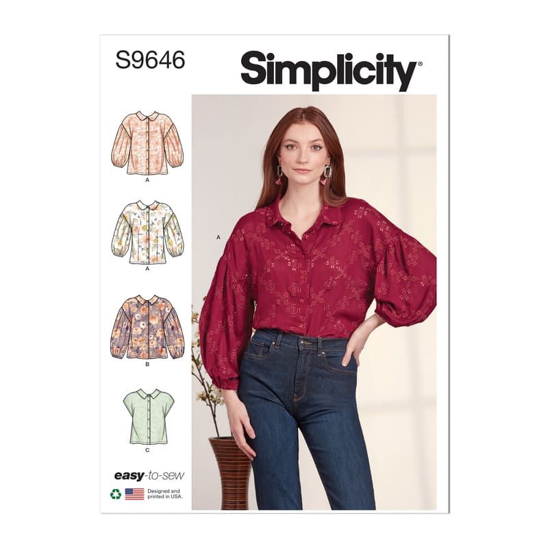 Patron Simplicity 9646.K5 - Chemise boutonnée