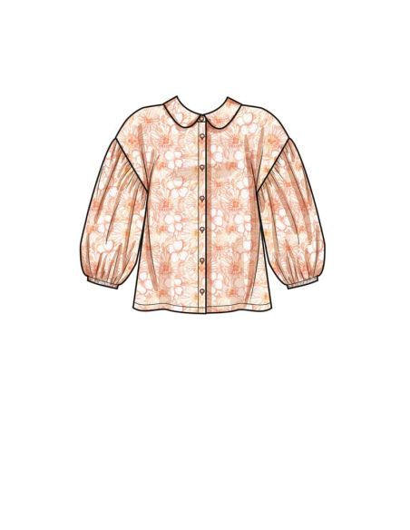 Patron Simplicity 9646.K5 - Chemise boutonnée