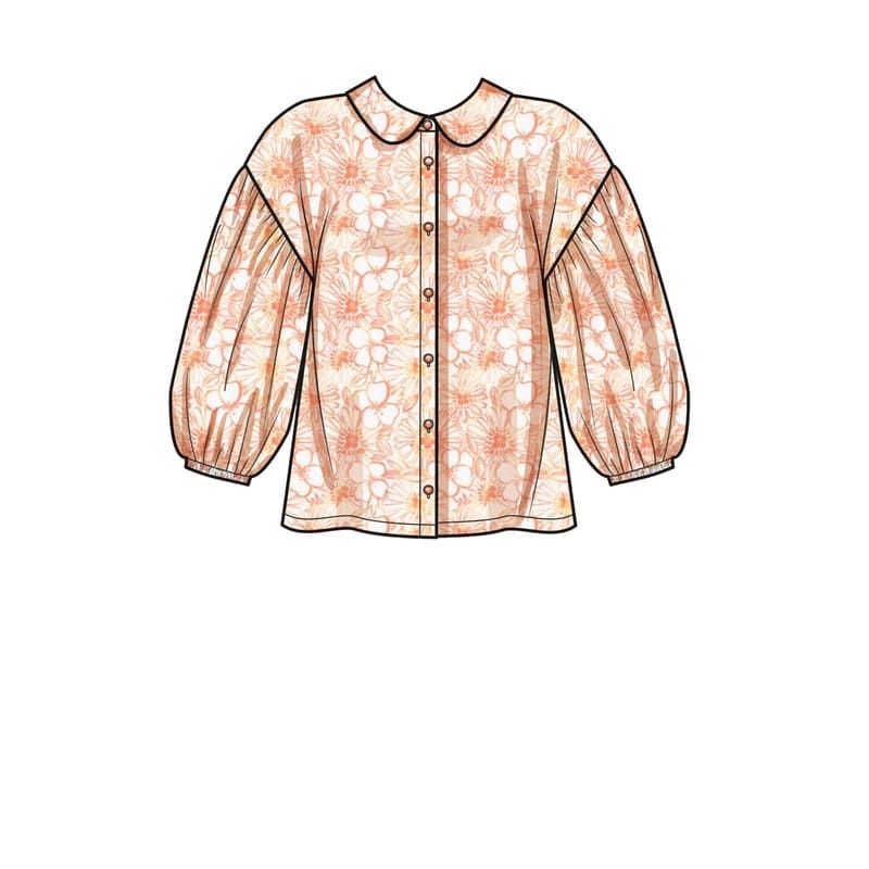 Patron Simplicity 9646.Y5 - Chemise boutonnée