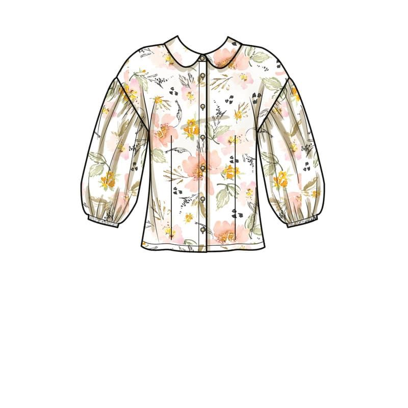 Patron Simplicity 9646.Y5 - Chemise boutonnée