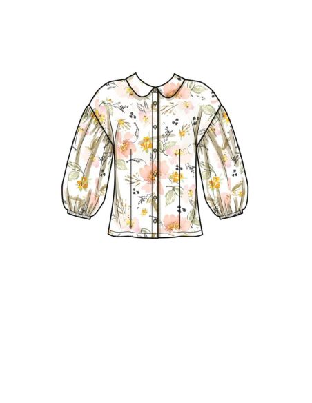 Patron Simplicity 9646.Y5 - Chemise boutonnée