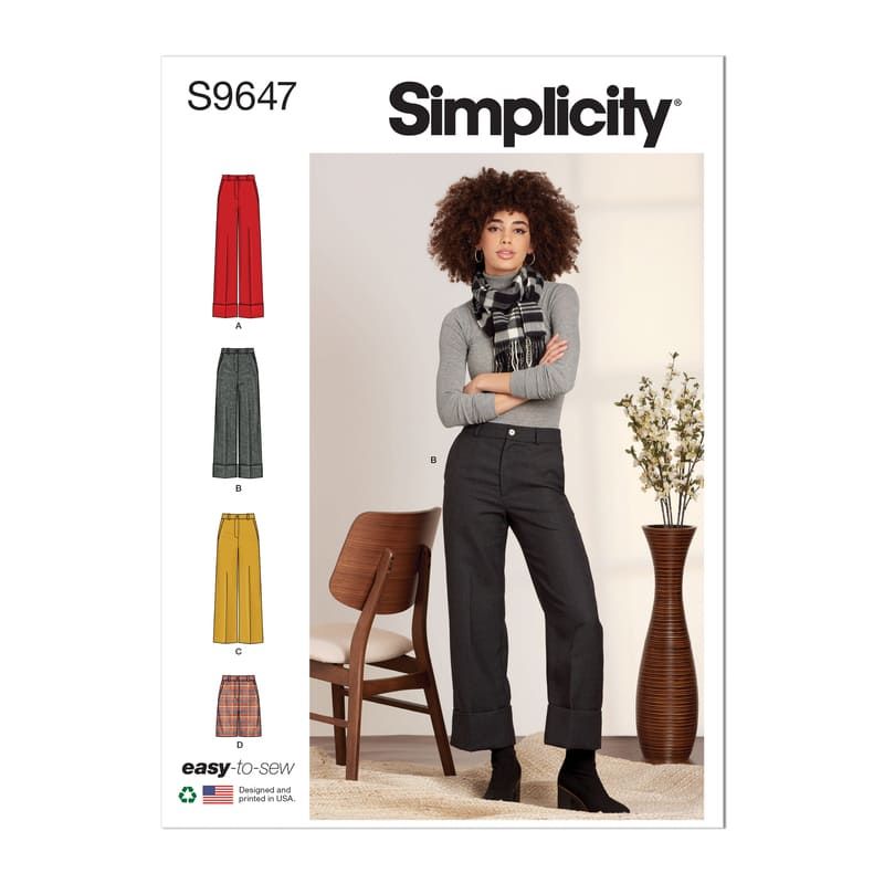 Patron Simplicity 9647.H5 - Pantalon et short