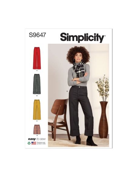 Patron Simplicity 9647.R5 - Pantalon et short