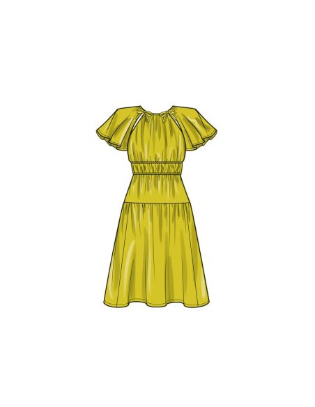 Patron Simplicity 9678.K5 - Robe à manches