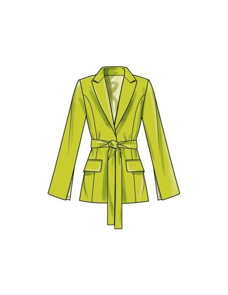 Patron Simplicity 9688.W2 - Blouson avec ceinture