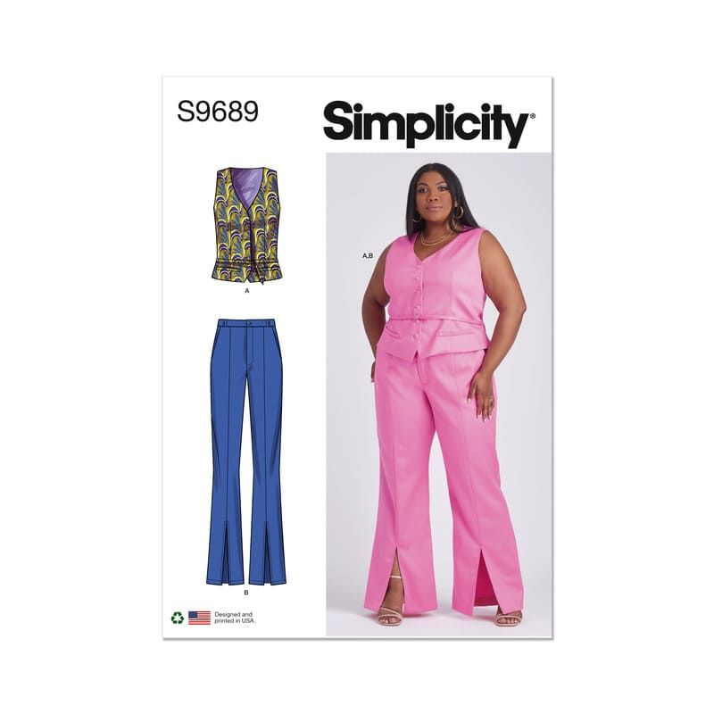 Patron Simplicity 9689.W3 - Veste et pantalon