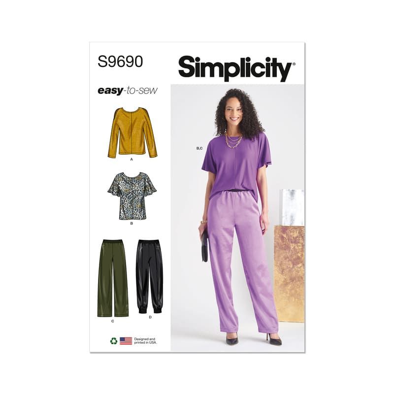 Patron Simplicity 9690.Y5 - Top et pantalon