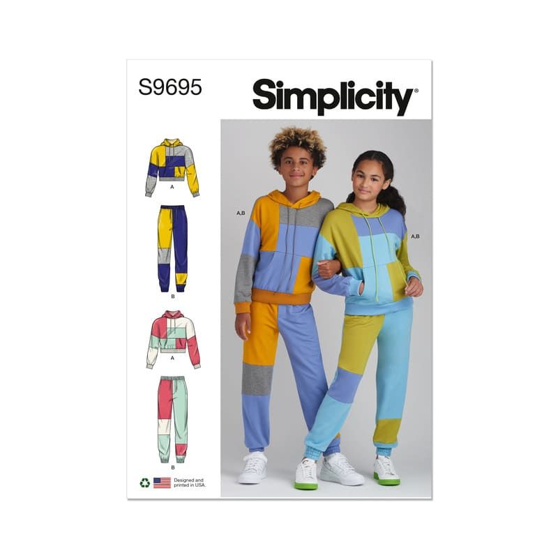 Patron Simplicity 9695.A - Ensemble jogging