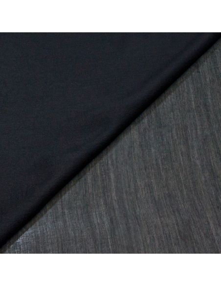 Mousseline 100% polyamide - noir
