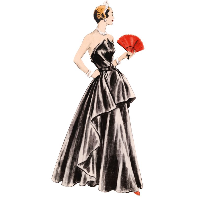 Patron Vogue 1963 AX5 - Jupe évasée