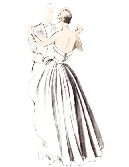 Patron Vogue 1963 E5 - Jupe évasée