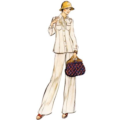 Patron Vogue 1966 Y5 - Veste semi ajustée 2