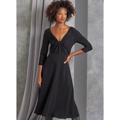 Patron Vogue 1967 U5 - Robe doublée 2