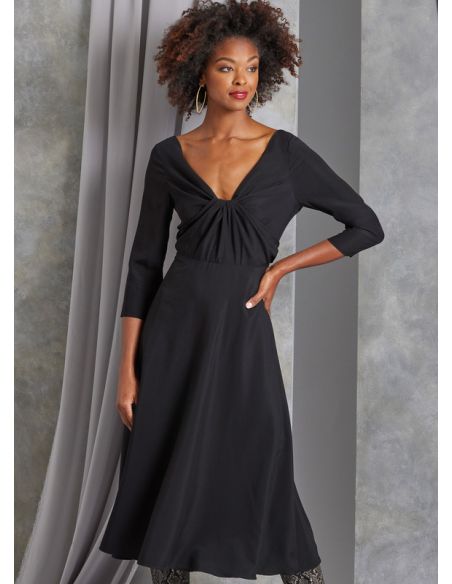 Patron Vogue 1967 U5 - Robe doublée