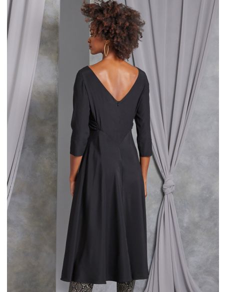 Patron Vogue 1967 U5 - Robe doublée