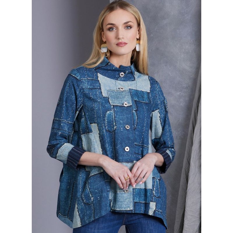 Patron Vogue 1970 B5 - Gilet et veste semi ajustés