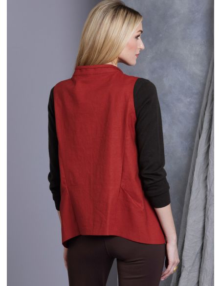 Patron Vogue 1970 B5 - Gilet et veste semi ajustés