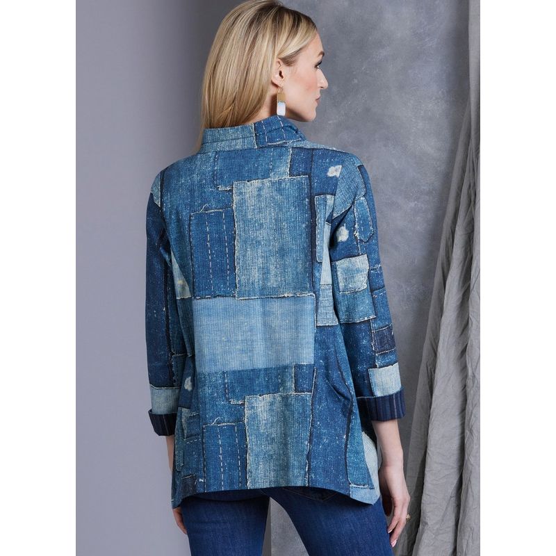 Patron Vogue 1970 B5 - Gilet et veste semi ajustés