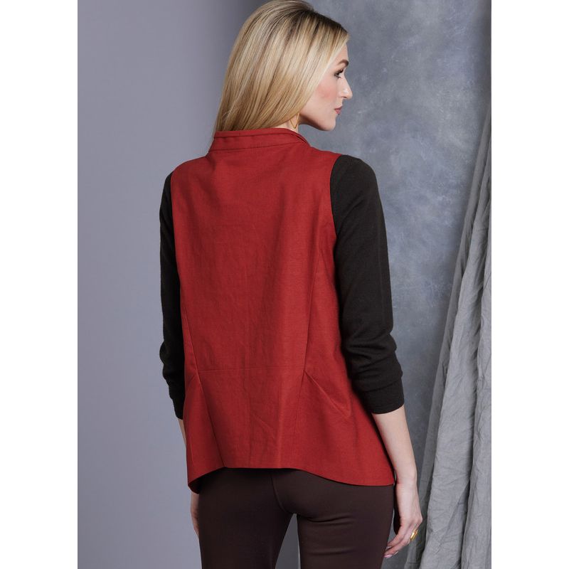 Patron Vogue 1970 Y5 - Gilet et veste semi ajustés