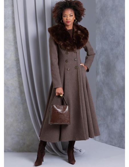 Patron Vogue 1971 H5 - Manteau ajusté