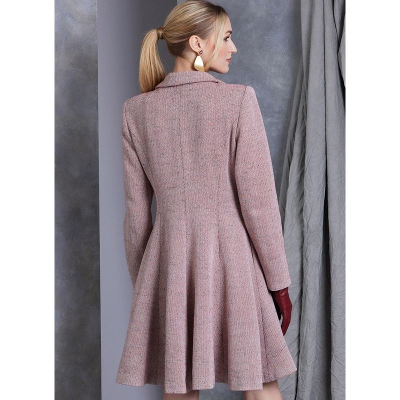 Patron Vogue 1971 H5 - Manteau ajusté