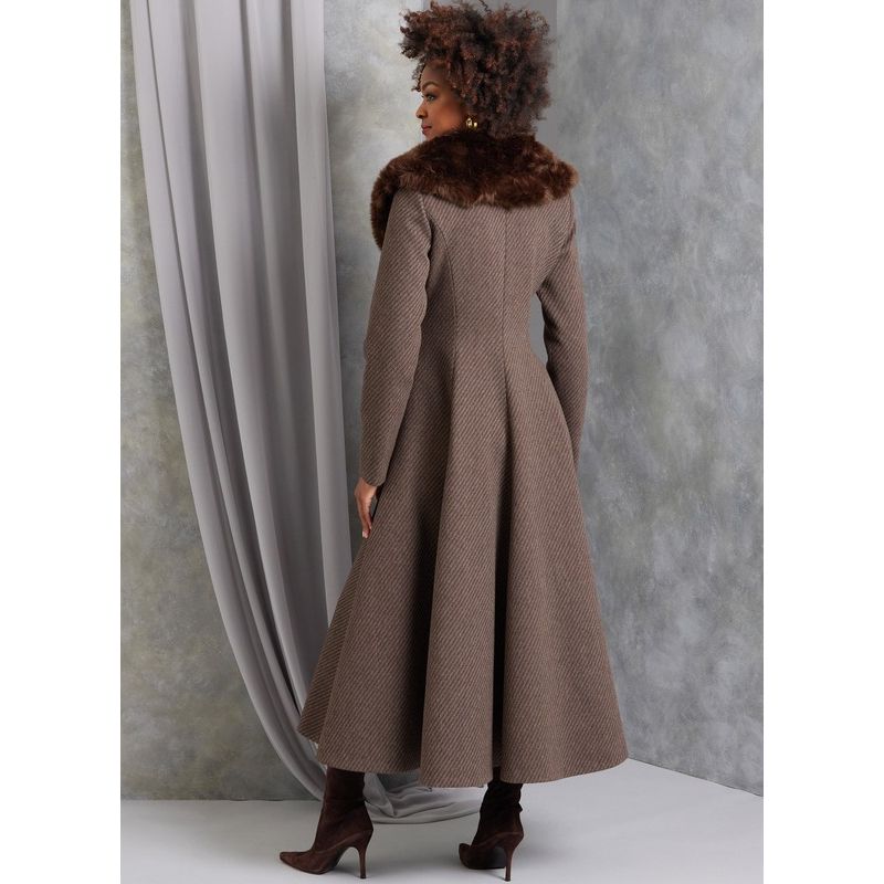 Patron Vogue 1971 H5 - Manteau ajusté