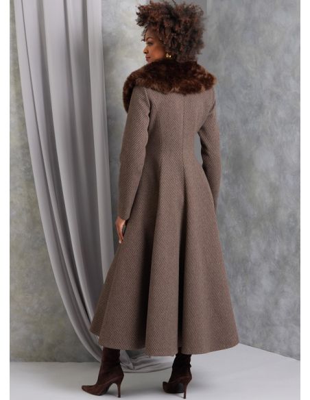 Patron Vogue 1971 R5 - Manteau ajusté