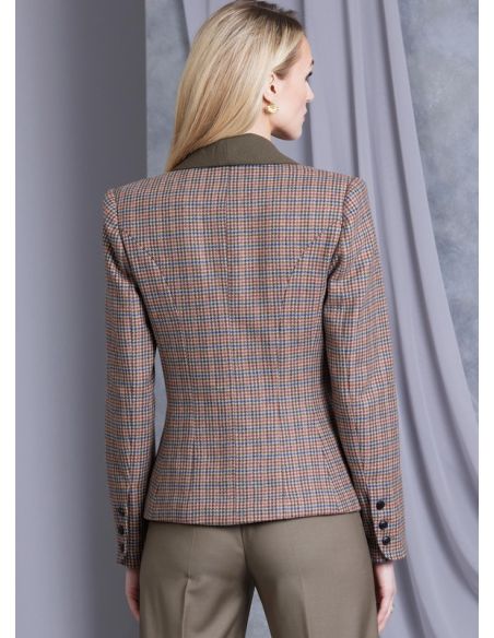 Patron Vogue 1972 H5 - Veste semi-ajustée