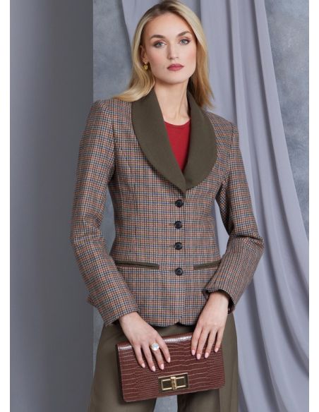 Patron Vogue 1972 U5 - Veste semi-ajustée