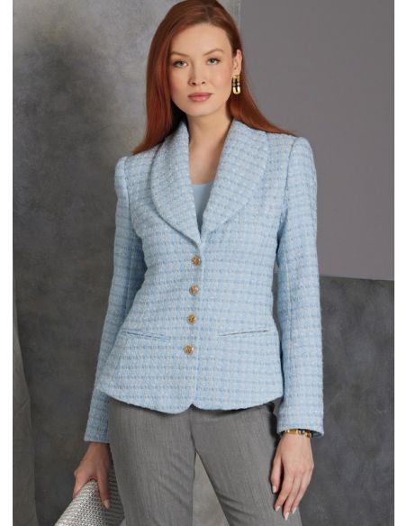 Patron Vogue 1972 U5 - Veste semi-ajustée