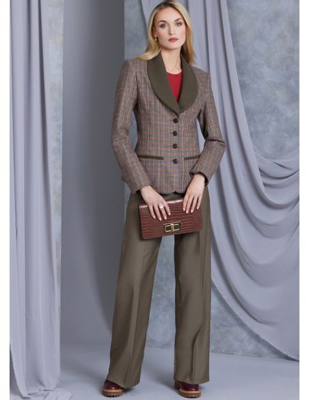 Patron Vogue 1972 U5 - Veste semi-ajustée