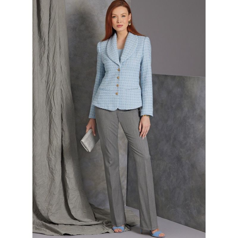 Patron Vogue 1972 U5 - Veste semi-ajustée