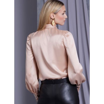 Patron Vogue 1973 H5 - Chemisier semi ajustée 2