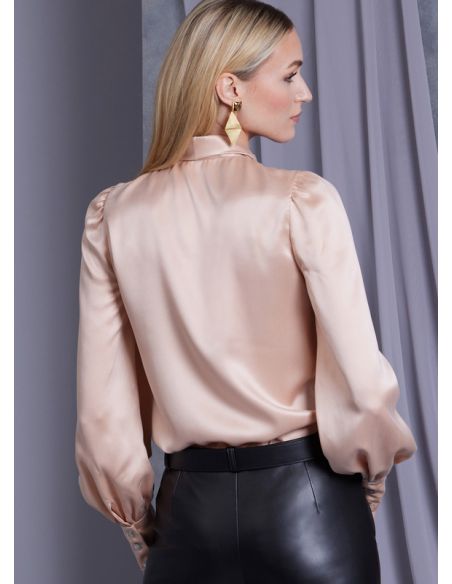 Patron Vogue 1973 H5 - Chemisier semi ajustée