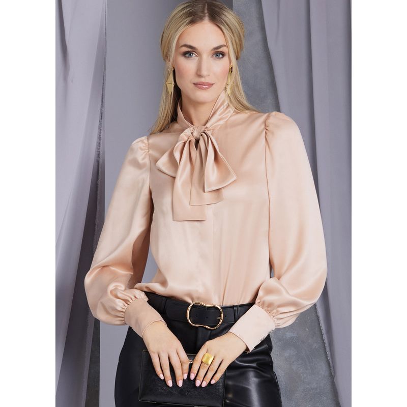 Patron Vogue 1973 H5 - Chemisier semi ajustée