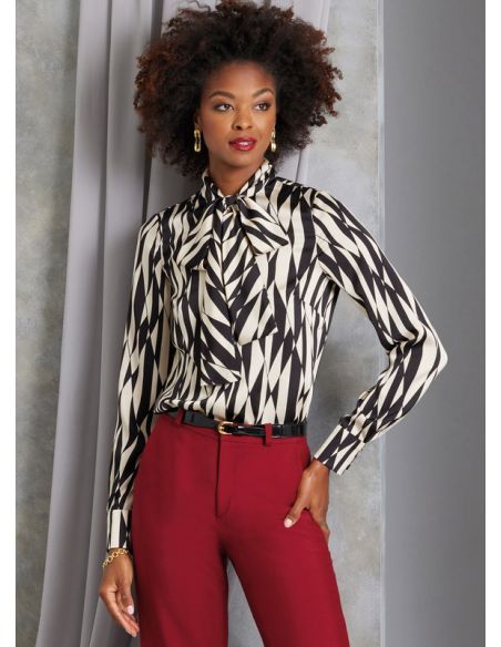 Patron Vogue 1973 U5 - Chemisier semi ajustée