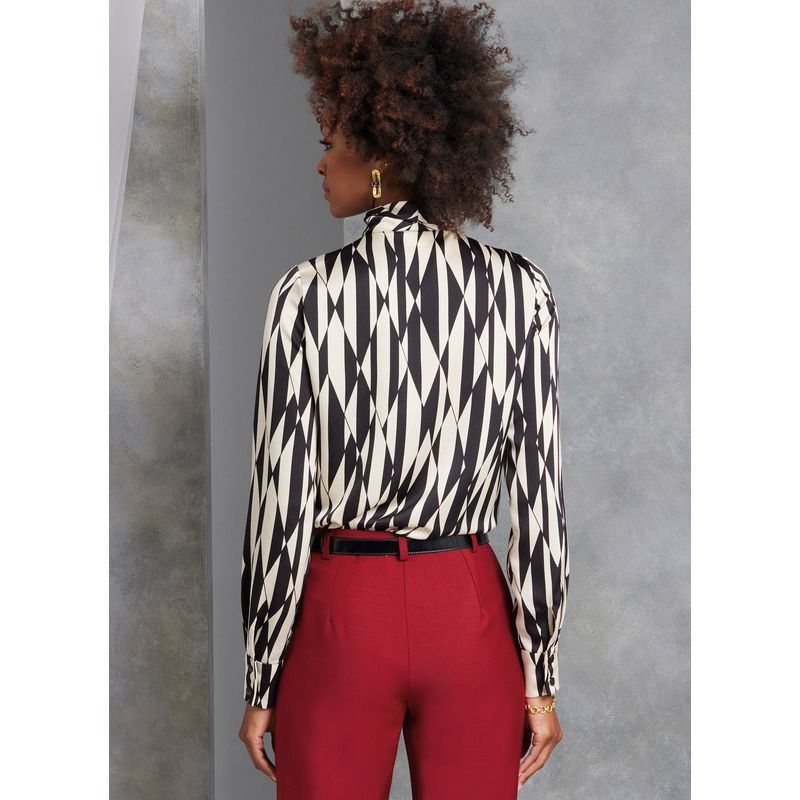 Patron Vogue 1973 U5 - Chemisier semi ajustée