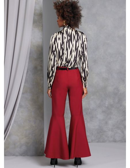 Patron Vogue 1974 H5 - Pantalons évasé