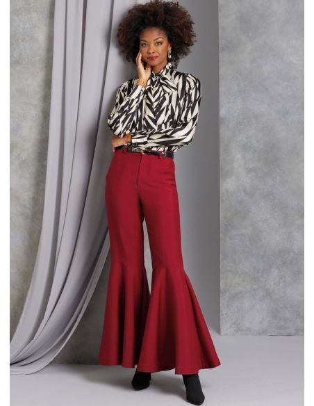 Patron Vogue 1974 U5 - Pantalons évasé