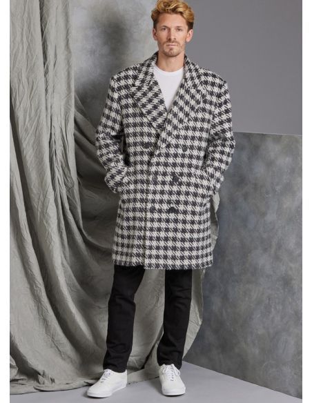 Patron Vogue 1976 AA - Manteau doublé