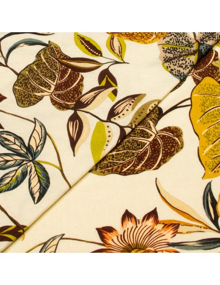 Jersey viscose - Jardin d'Automne