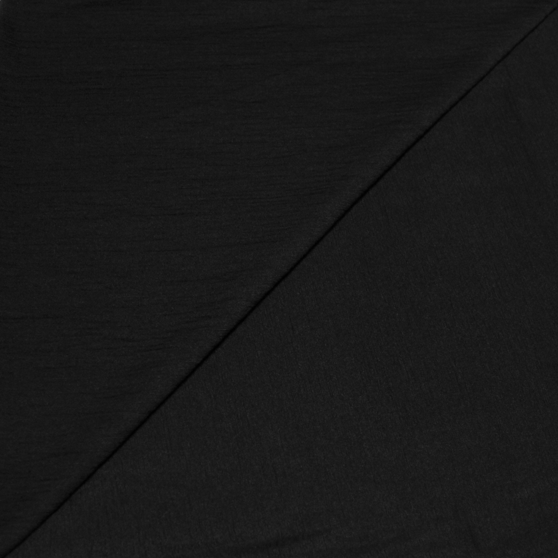 Jersey 100% laine - Noir