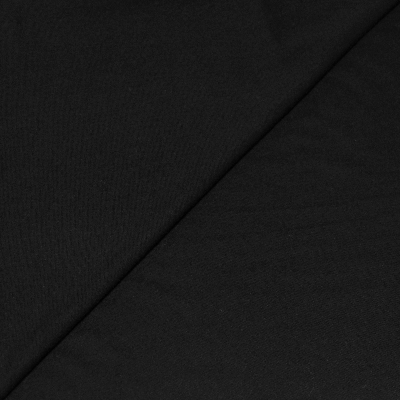 Jersey 100% laine - Black