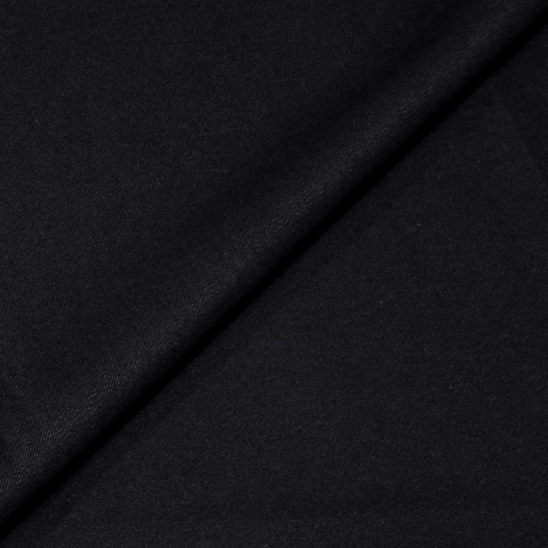 Tissu tailleur sergé - Noir