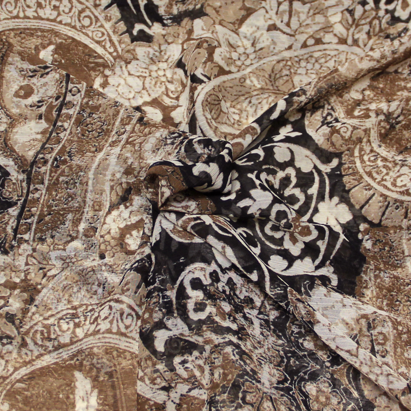 Mousseline crinckle - Aude