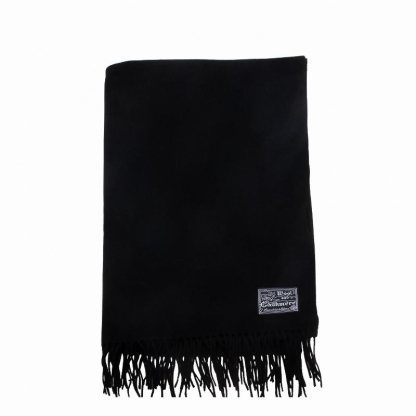 Écharpe de laine & cachemire - Noir