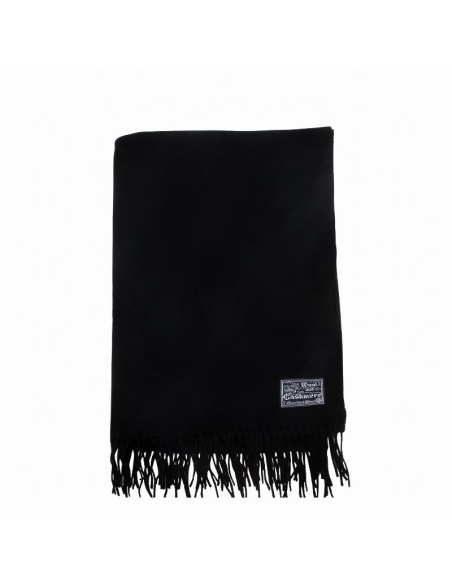 Écharpe de laine & cachemire - Noir