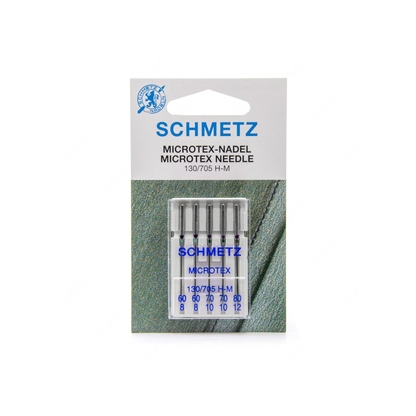 Aiguilles machine SCHMETZ microtex taille 60 - 80