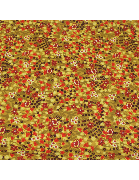 Cretonne 100% coton - Jardin d'automne